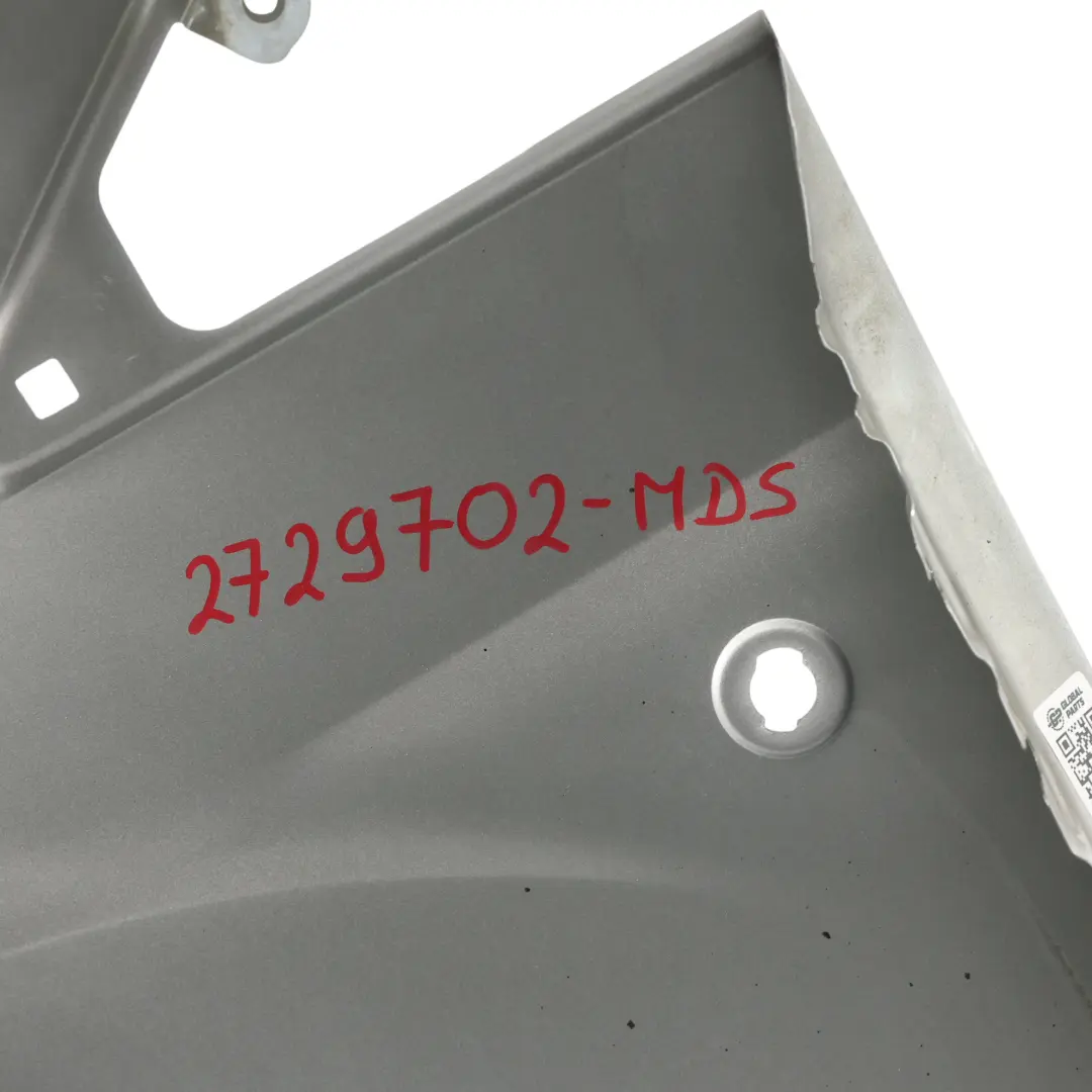 Ford Transit Courier Side Panel Front Right O/S Wing Fender Moondust Silver ZJ - SKU 2729702-MDS - Part number 2729702
