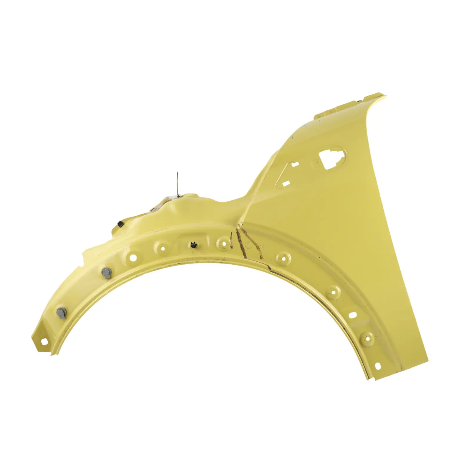 Mini R55 R56 R57 R58 Side Panel Front Left Wing N/S Interchange Yellow - A95