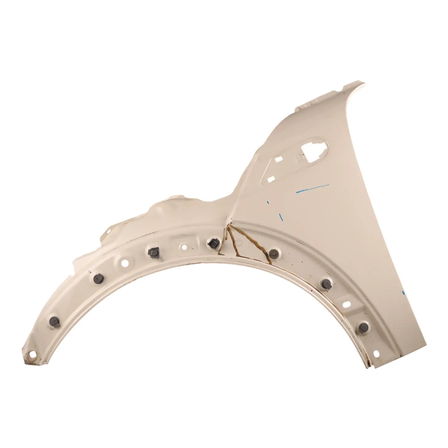 Mini R55 R56 R57 Seitenwand Vorne Links Kotflügel Pepper White Weiss - 850