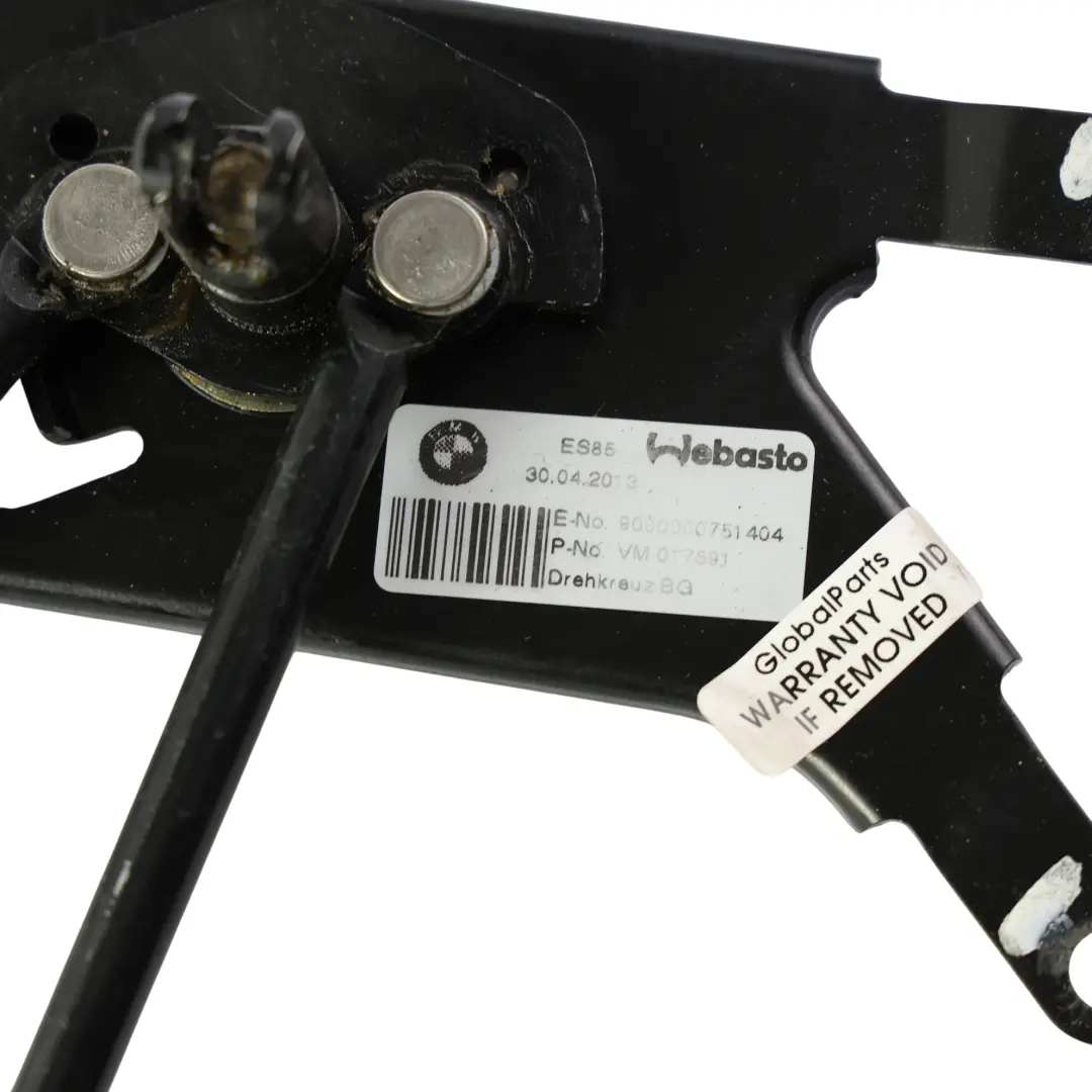 Folding Top Lock Mounting Support Bearing to Mini R59 Roadster with Part number 2759405 Mini R59 Roadster Folding Top Lock Mounting Support Bearing - SKU 2759405 - Part number 2759405
