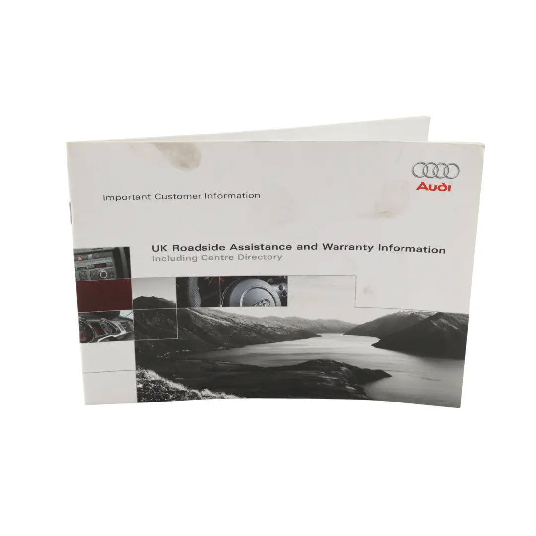 Audi Q5 8R Owner's Handook Manual Guide Quick Reference Warranty - SKU 2925618RB20 - Part number 2925618RB20