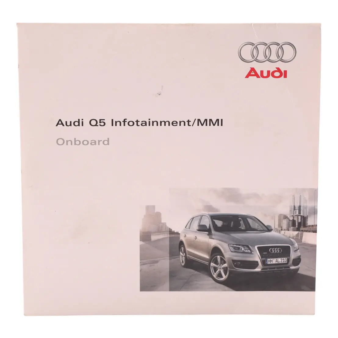Audi Q5 8R Infotainment MMI Onboard Digital Instruction Manual Guide 29356286388