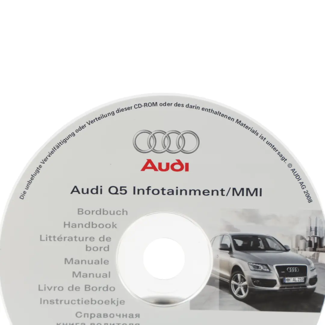 Infotainment MMI Onboard Digital Instruction Manual Guide to Audi Q5 8R with Part number 29356286388 Audi Q5 8R Infotainment MMI Onboard Digital Instruction Manual Guide - SKU 29356286388 - Part number 29356286388