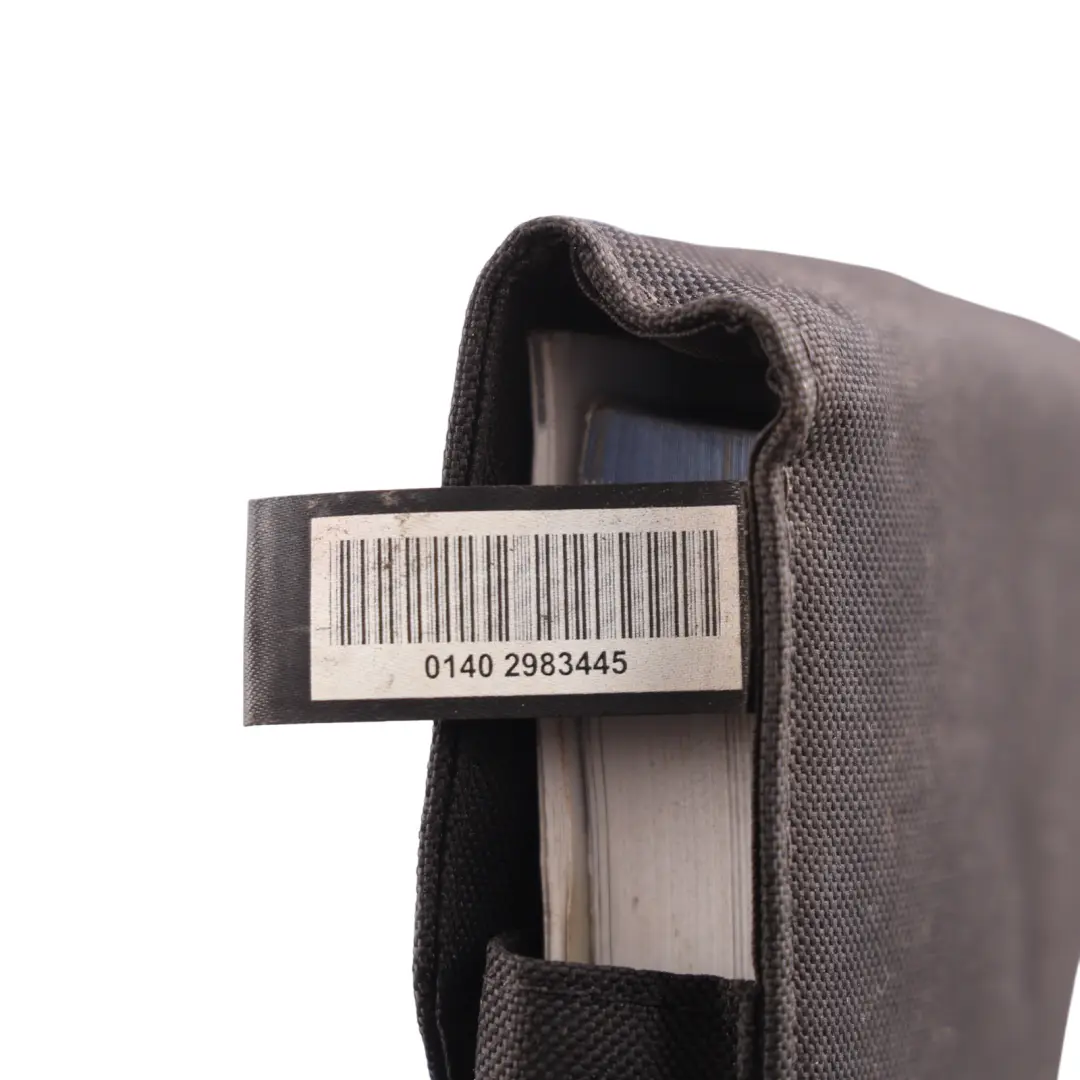BMW F07 F10 F20 F21 F30 F31 F90 Logbook Book Slipcase Pouch Case Wallet - SKU 2982693-2 - Part number 2982693