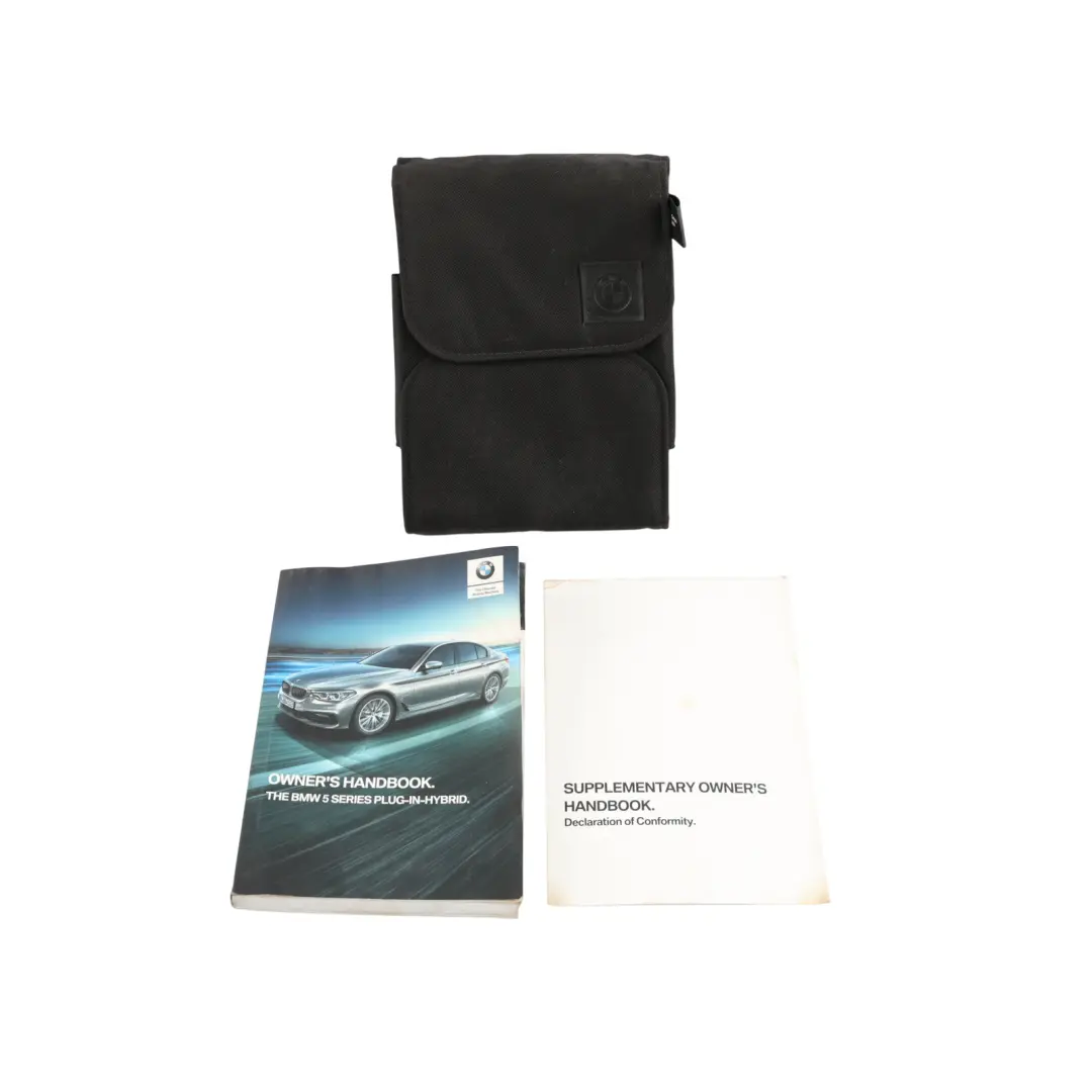 BMW F07 F10 F20 F21 F30 F31 F90 Logbook Book Slipcase Pouch Case Wallet - SKU 2982693-2 - Part number 2982693
