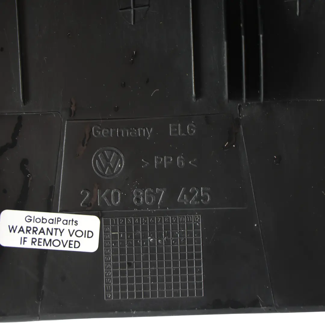 MK3 MK4 Tapa Cubierta Motor Limpiaparabrisas Trasero para Volkswagen Caddy con número de pieza 2K0867425 Volkswagen Caddy MK3 MK4 Tapa Cubierta Motor Limpiaparabrisas Trasero - SKU 2K0867425 - Número de pieza 2K0867425