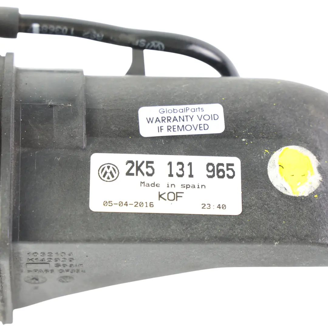 Mk3 Mk4 AdBlue Fuel Tank Filler Neck 2.0 TDI to Volkswagen Caddy with Part number 2K5131965 Volkswagen Caddy Mk3 Mk4 AdBlue Fuel Tank Filler Neck 2.0 TDI - SKU 2K5131965 - Part number 2K5131965