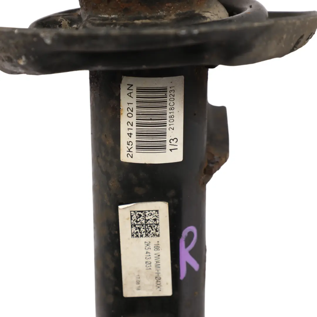 VW Caddy Maxi 2k Spring Strut Shock Wheel Hub Front Right O/S - SKU 2K5412021AN-2 - Part number 2K5412021AN