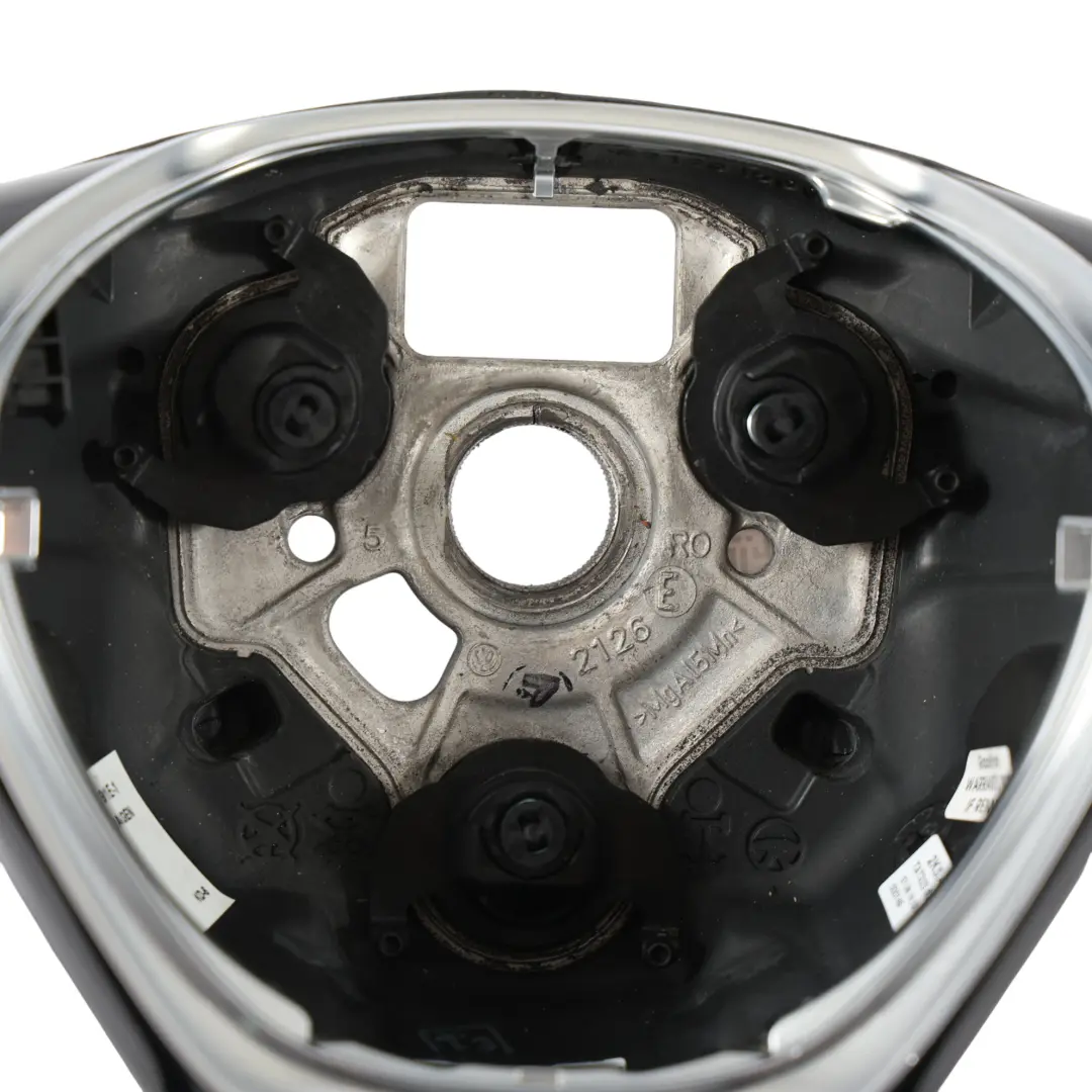 MK3 2K Volant NEUF Cuir Noir Fond Plat pour Volkswagen Caddy à propos du numéro de pièce 2K5419091E Volkswagen Caddy MK3 2K Volant NEUF Cuir Noir Fond Plat - SKU 2K5419091E-1 - Numéro de pièce 2K5419091E