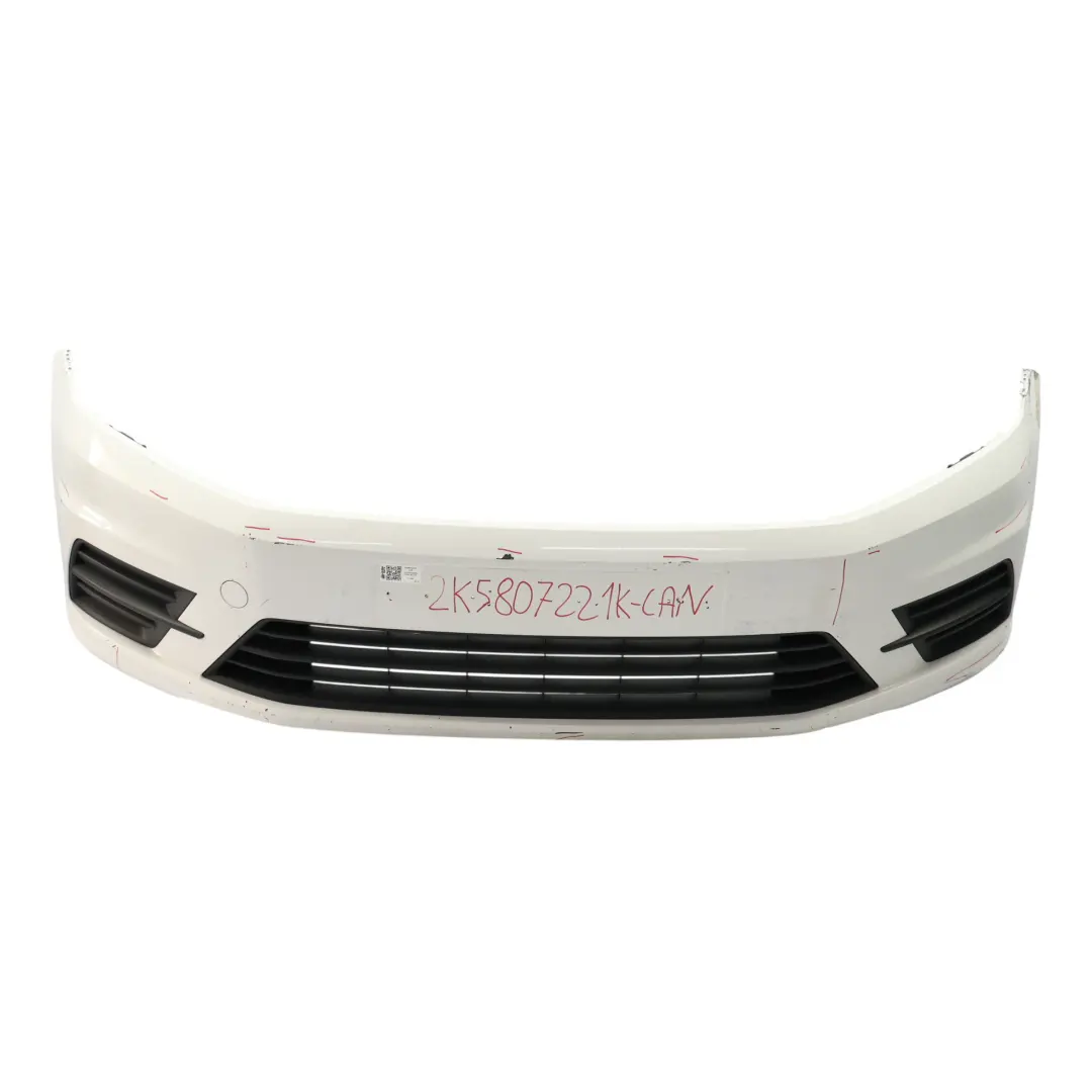 2K Zderzak Przedni Candy White Biały B9A do Volkswagen Caddy o numerze 2K5807221K Volkswagen Caddy 2K Zderzak Przedni Candy White Biały B9A - SKU 2K5807221K-CAN - Numer Części 2K5807221K