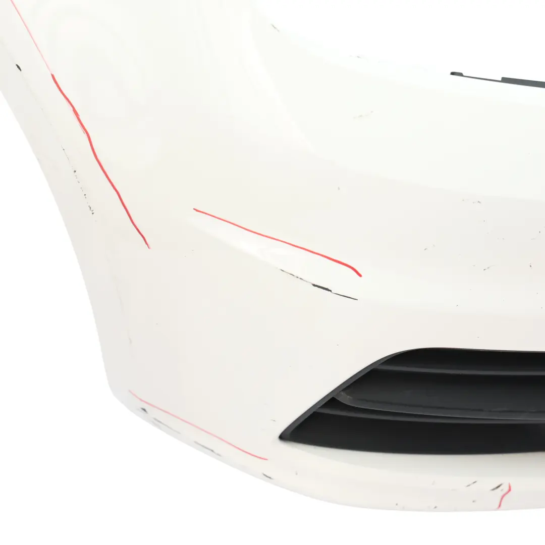 Volkswagen Caddy 2K Zderzak Przedni Candy White Biały B9A - SKU 2K5807221K-CAN - Numer Części 2K5807221K