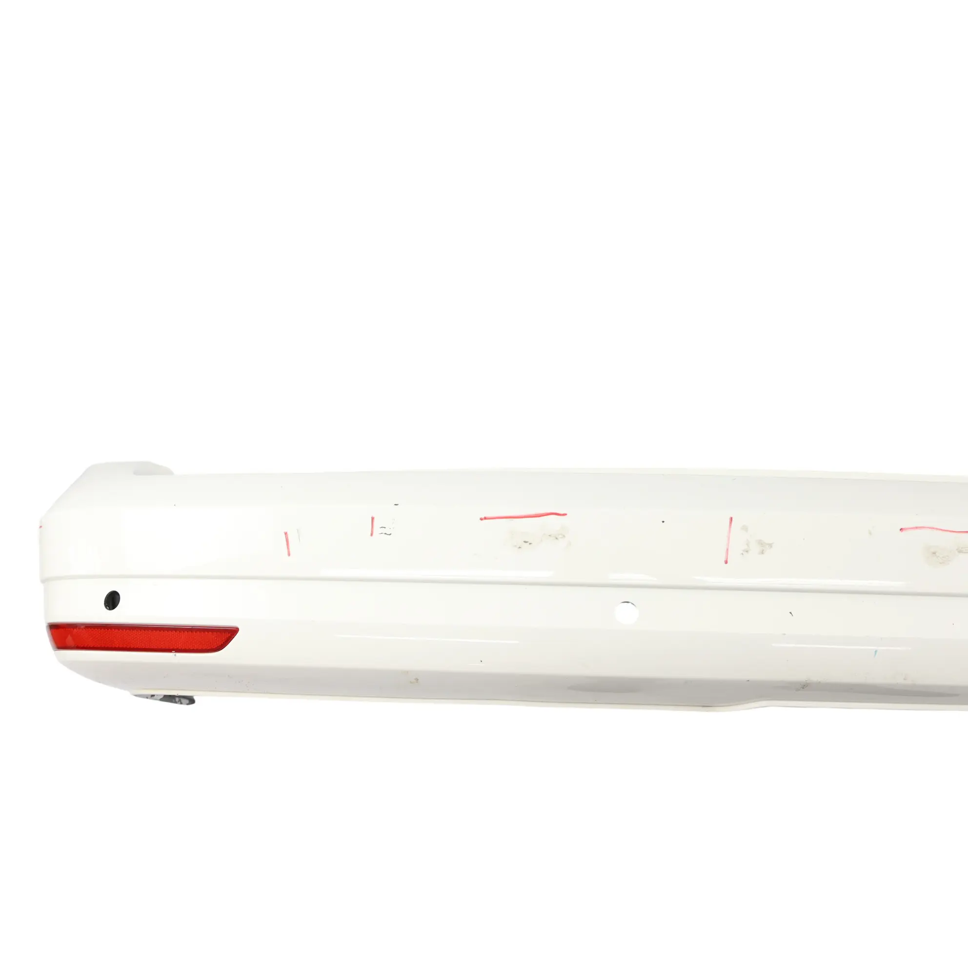 Volkswagen Caddy Mk3 Rear Bumper Cover Panel PDC Candy White - B9A