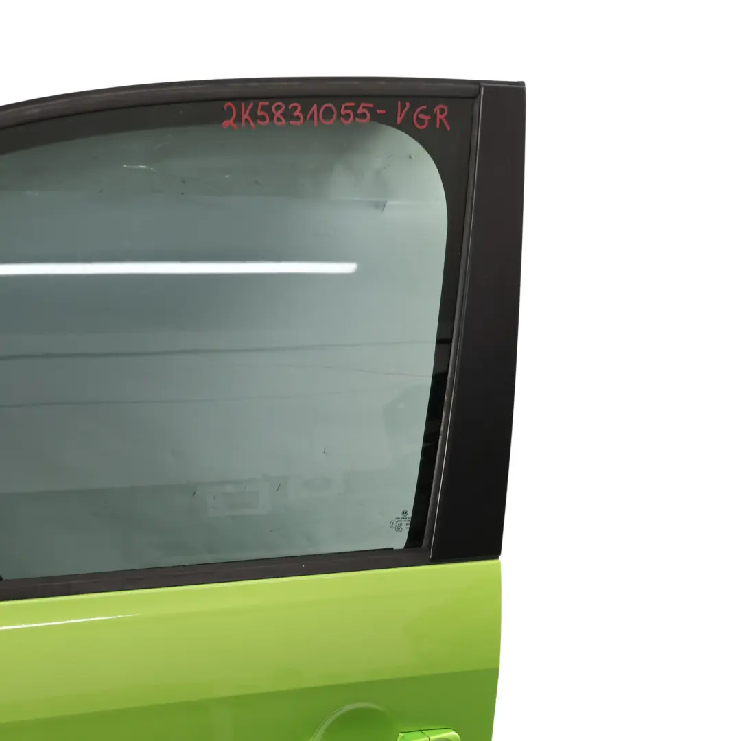 Volkswagen Caddy MK3 Porta Anteriore Sinistra Verde Viper Metallizzato R6T - SKU 2K5831055-VGR - Numero di parte 2K5831055