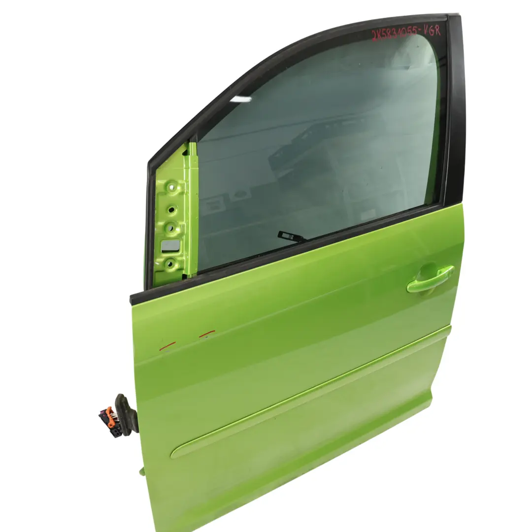 Volkswagen Caddy MK3 Porta Anteriore Sinistra Verde Viper Metallizzato R6T - SKU 2K5831055-VGR - Numero di parte 2K5831055