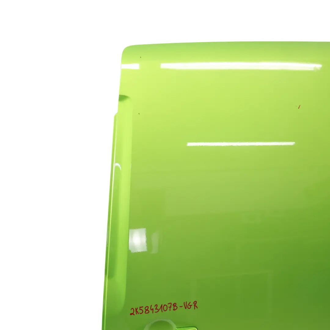 Volkswagen Caddy Mk3 Sliding Door Left N/S Viper Green Metallic - R6T - SKU 2K5843107B-VGR - Part number 2K5843107B