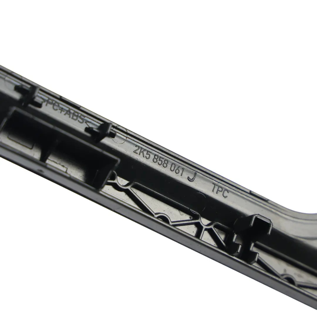 Volkswagen Caddy Maxi 2k Radio Surround Center Console Satin Black - SKU 2K5858061J - Part number 2K5858061J