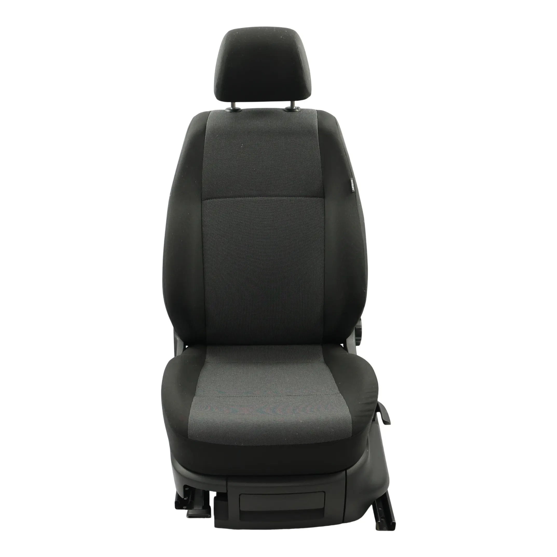 Volkswagen Caddy 2K Sedile Anteriore Sinistro Tessuto Titanio Nero
