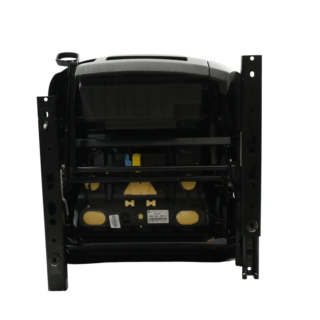 Volkswagen Caddy 2K Front Seat Left N/S Cloth Fabric Titanium Black - SKU 2K5881805KB-1 - Part number 2K5881805KB