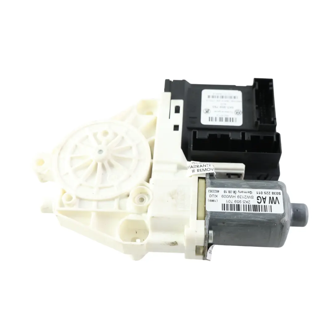 Mk4 Window Regulator Motor Actuator Driver's Door to Volkswagen Caddy with Part number 2K5959701 Volkswagen Caddy Mk4 Window Regulator Motor Actuator Driver's Door - SKU 2K5959701 - Part number 2K5959701