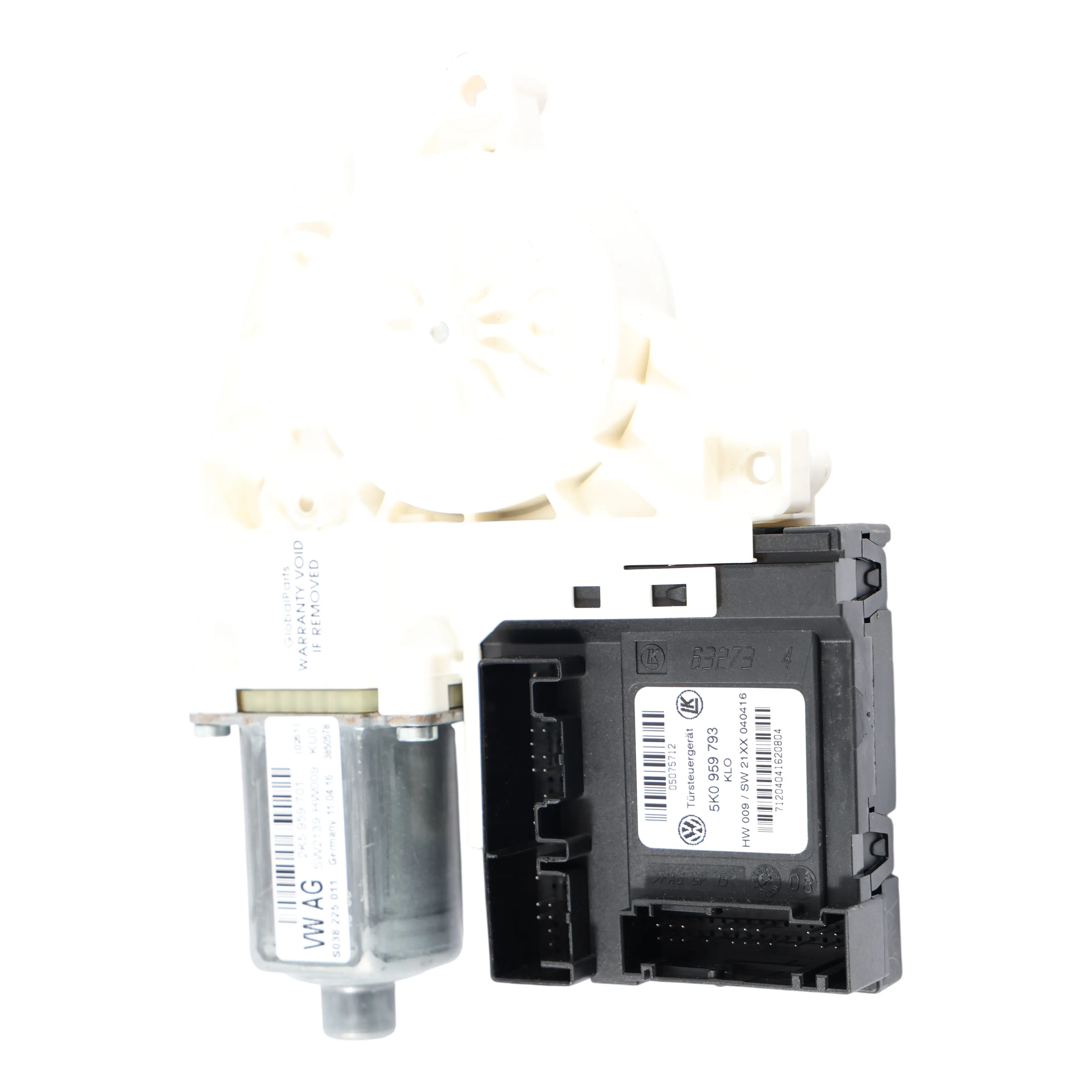 Volkswagen Caddy Mk4 Window Regulator Motor Actuator Driver's Door 2K5959701A