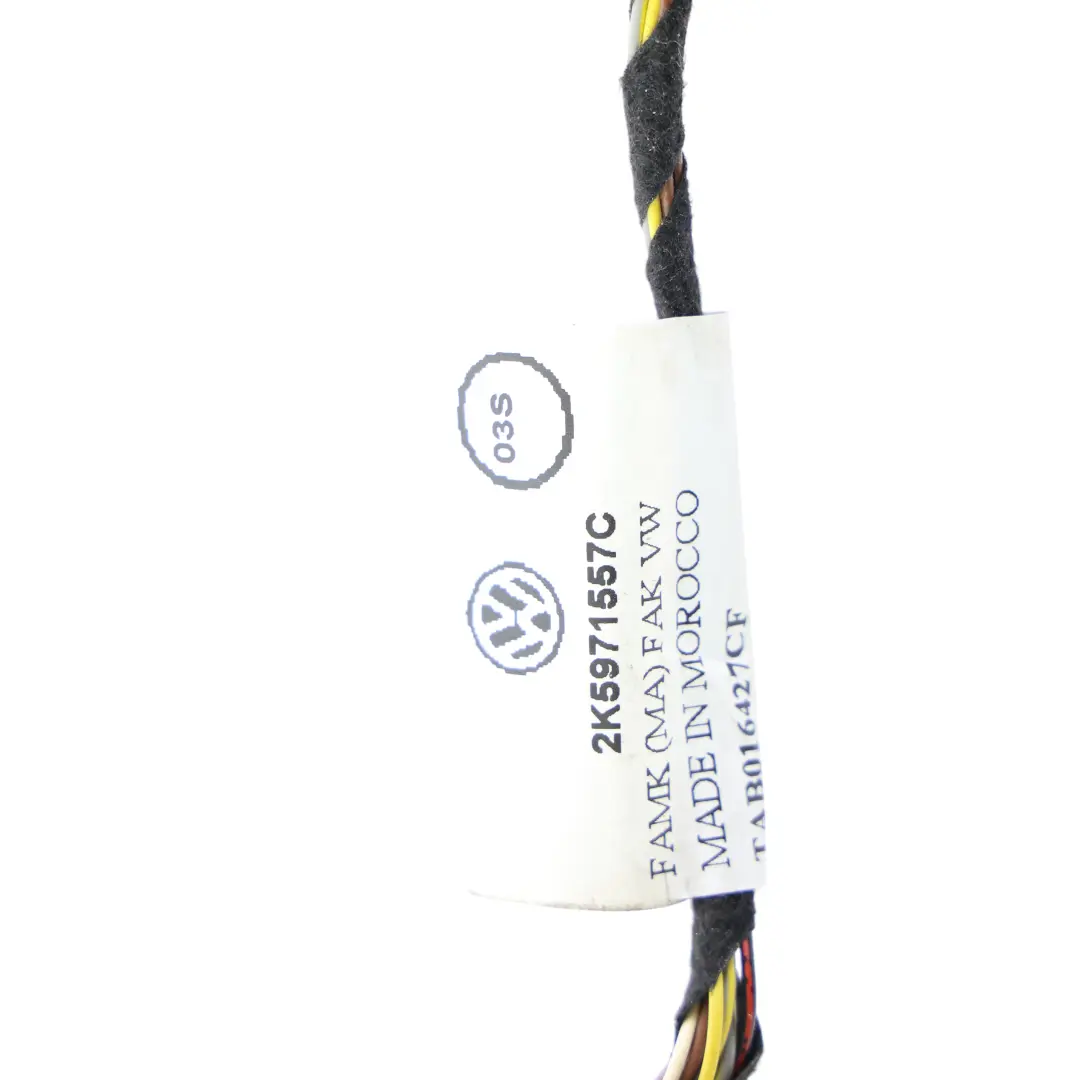 2K Kabelbaum Tür Vorne Links Rechts für Volkswagen Caddy mit Teilenummer 2K5971557C Volkswagen Caddy 2K Kabelbaum Tür Vorne Links Rechts - SKU 2K5971557C - Teilenummer 2K5971557C