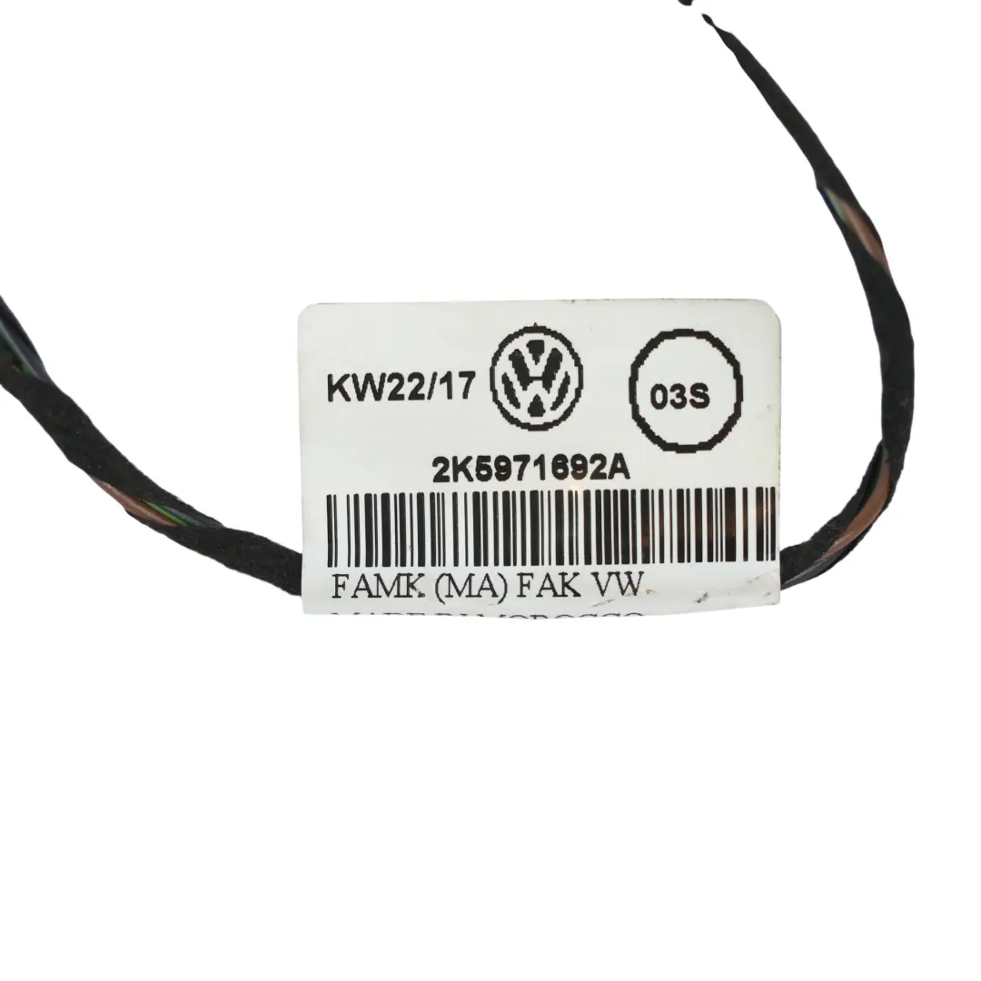 Mk4 Sliding Door Wiring Loom Harness Right O/S to Volkswagen Caddy Maxi with Part number 2K5971692A Volkswagen Caddy Maxi Mk4 Sliding Door Wiring Loom Harness Right O/S - SKU 2K5971692A - Part number 2K5971692A