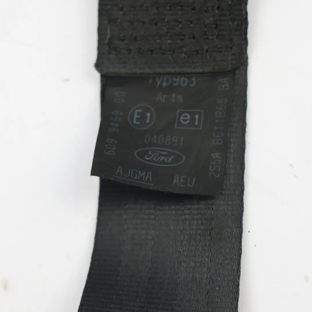 Ford Fiesta ST MK5 Cinturón Seguridad Asiento Trasero Derecho 2S5AB611B68BA - SKU 2S5A-B611B68-BA - Número de pieza 2S5A-B611B68-BA