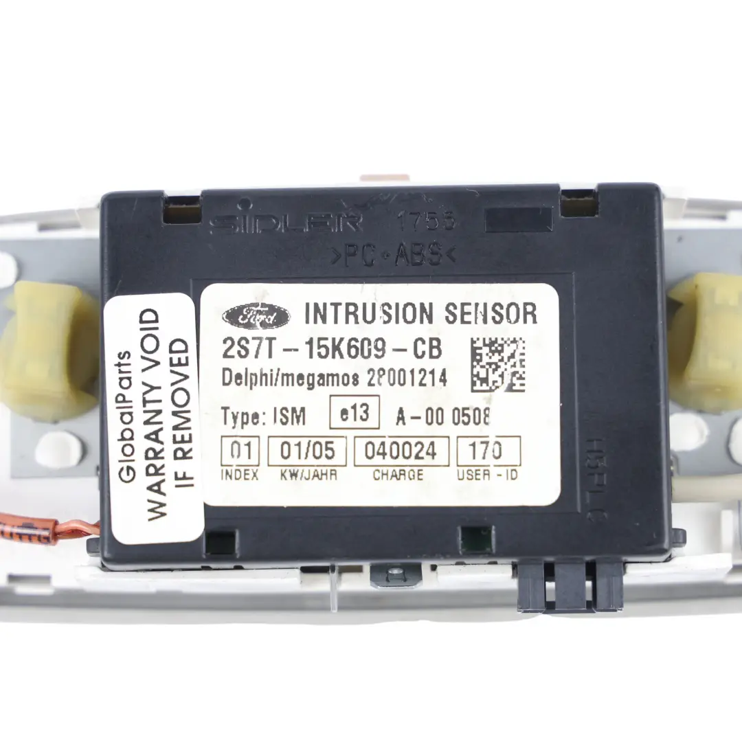 Ford Focus MK2 Plafonnier Lampe Lecture Avant Intérieur - SKU 2S7T-15K609-CB - Numéro de pièce 2S7T-15K609-CB