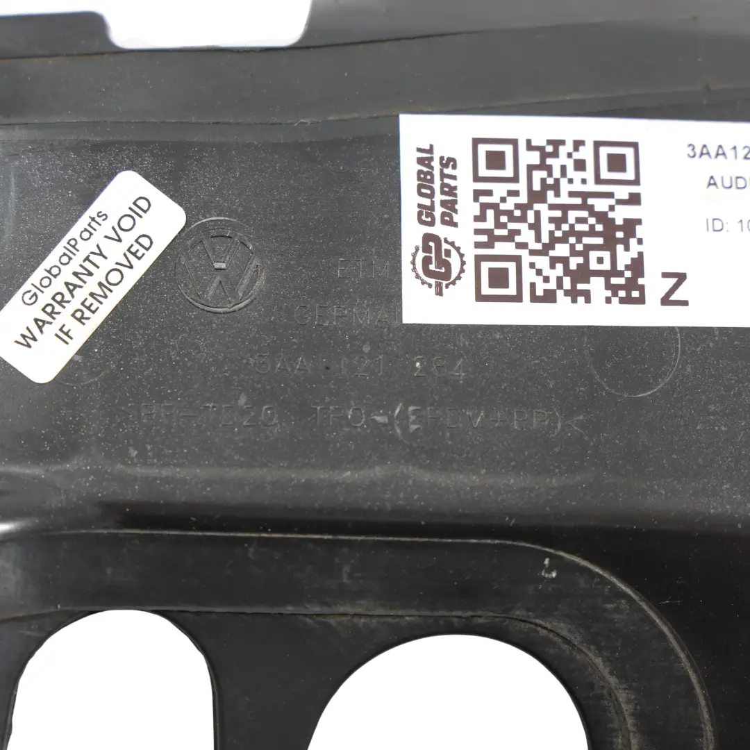 Audi A4 B8 VW Passat 36 Radiator Upper Air Guide Duct Cover Bracket - SKU 3AA121284 - Part number 3AA121284