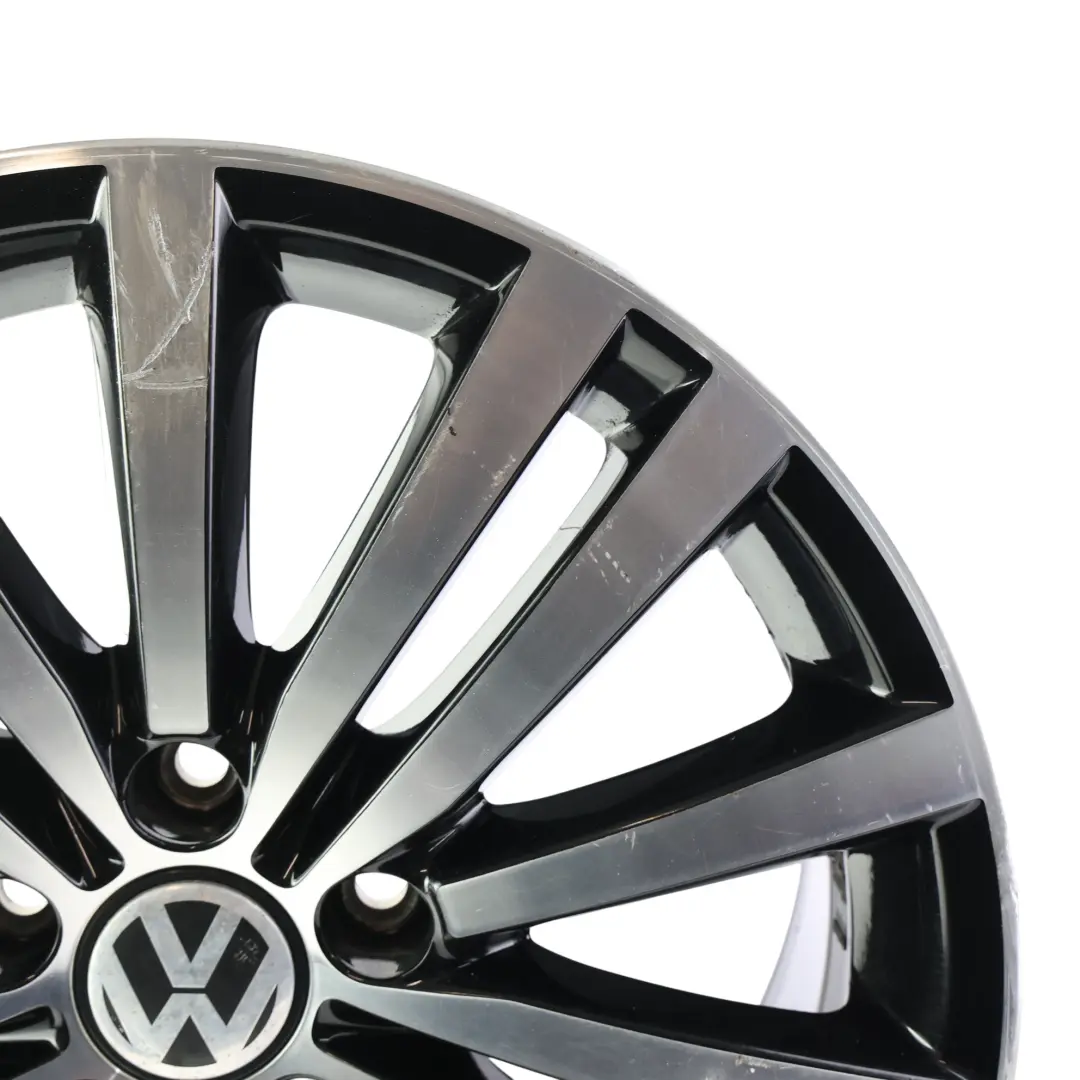 Volkswagen Passat B7 Alloy Wheel Black Gloss 17" 5x112 ET47 7.5J - SKU 3AA601025G-1 - Part number 3AA601025G