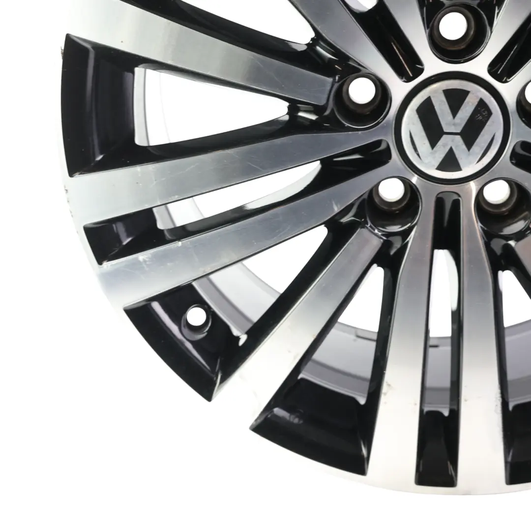 Volkswagen Passat B7 Alu Felge Schwarz Glänzend 17" 5x112 ET47 7.5J - SKU 3AA601025G-1 - Teilenummer 3AA601025G