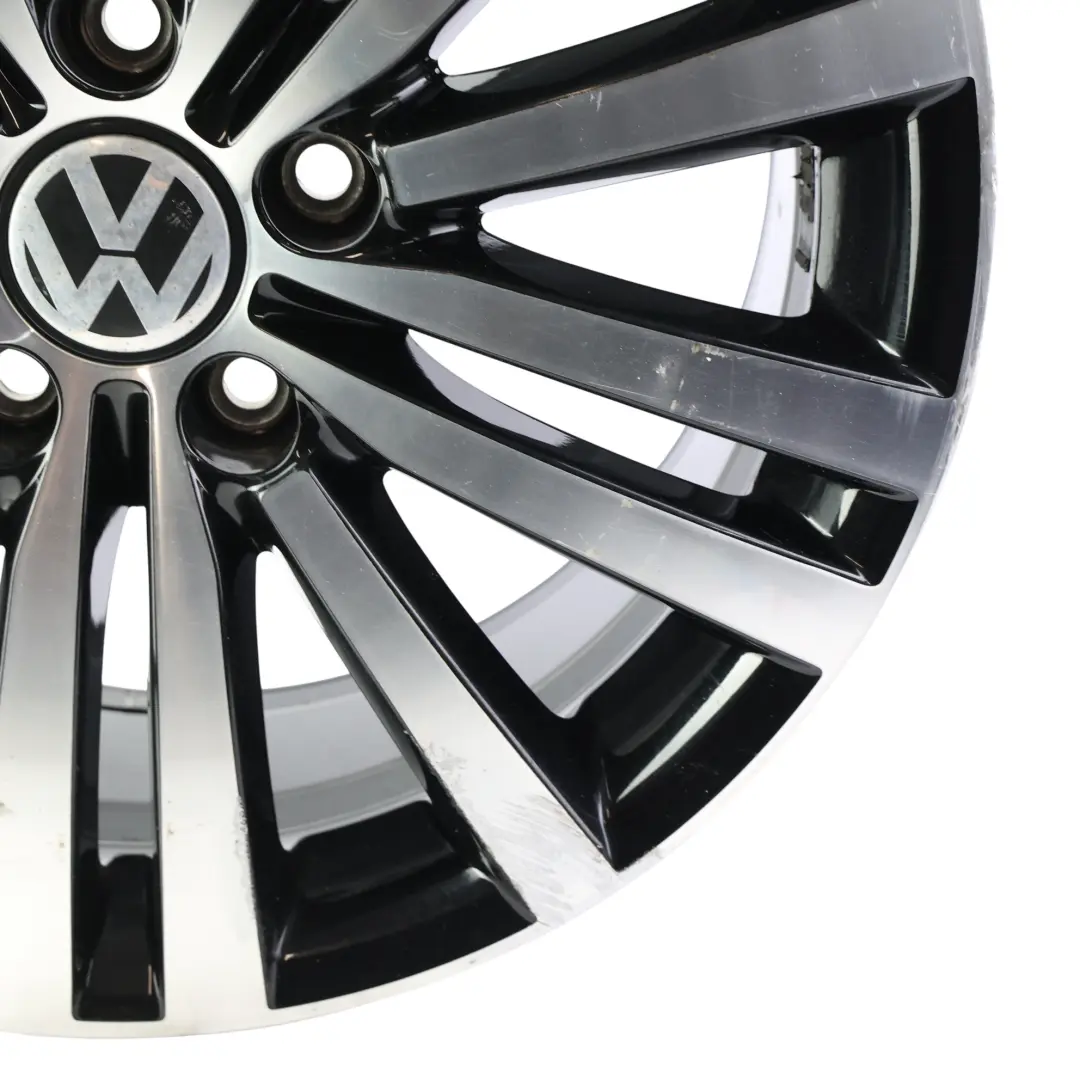 Volkswagen Passat B7 Felga Czarny Połysk 17" 5x112 ET47 7.5J - SKU 3AA601025G-1 - Numer Części 3AA601025G