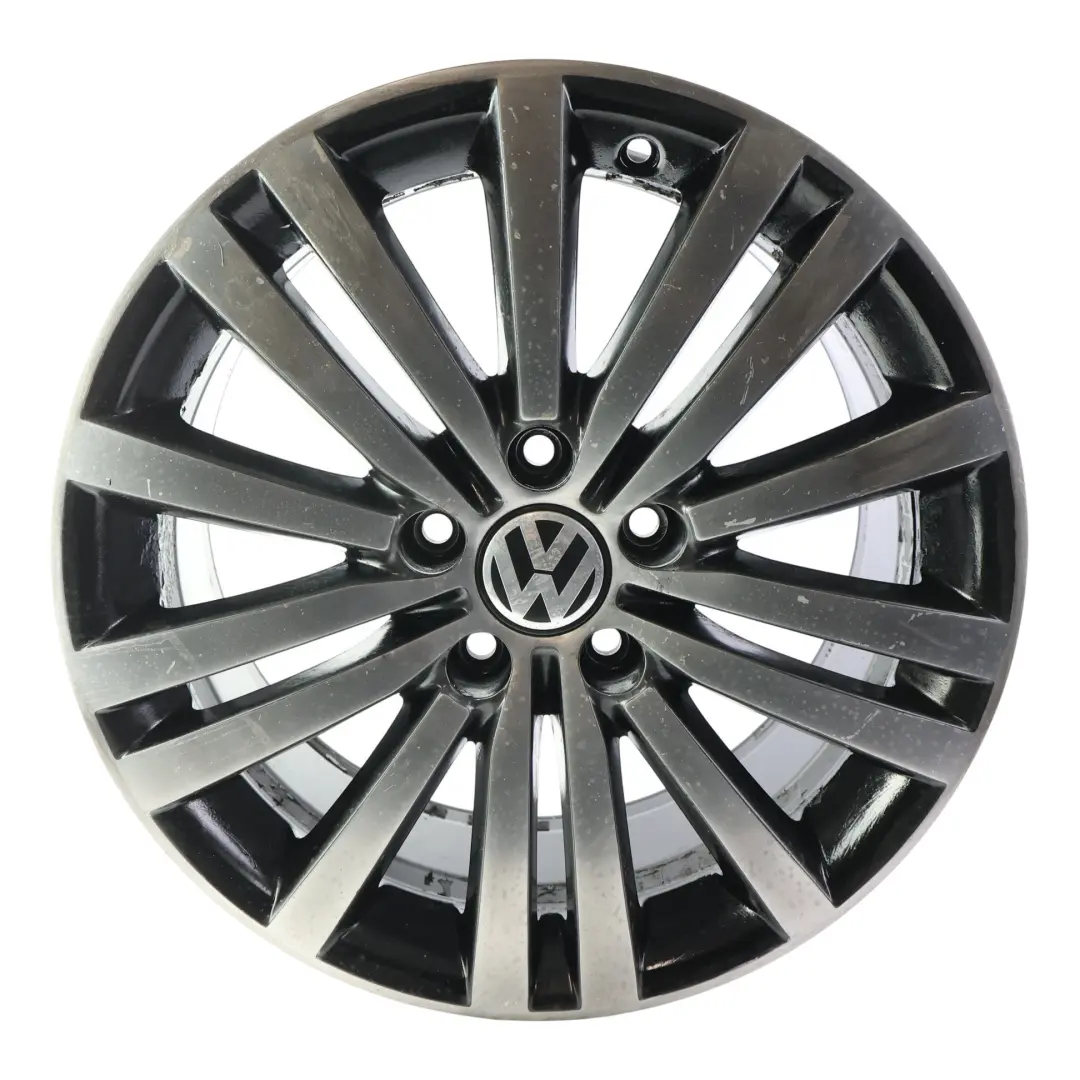 Alloy Wheel Black Gloss 17" 5x112 ET47 7.5J to Volkswagen Passat B7 with Part number 3AA601025G Volkswagen Passat B7 Alloy Wheel Black Gloss 17" 5x112 ET47 7.5J - SKU 3AA601025G-2 - Part number 3AA601025G