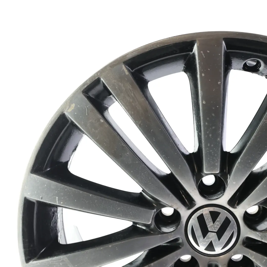 Alloy Wheel Black Gloss 17" 5x112 ET47 7.5J to Volkswagen Passat B7 with Part number 3AA601025G Volkswagen Passat B7 Alloy Wheel Black Gloss 17" 5x112 ET47 7.5J - SKU 3AA601025G-2 - Part number 3AA601025G