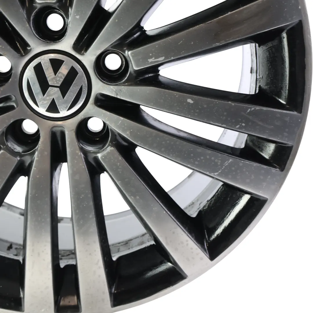 Volkswagen Passat B7 Cerchio Lega Nero Lucido 17" 5x112 ET47 7.5J - SKU 3AA601025G-2 - Numero di parte 3AA601025G