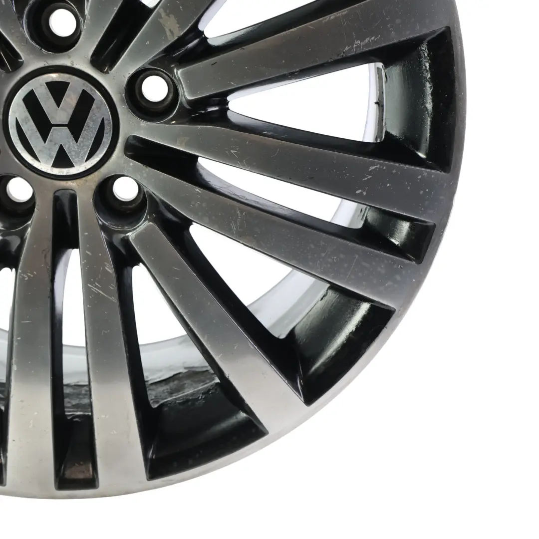 Felga Czarny Połysk 17" 5x112 ET47 7.5J do Volkswagen Passat B7 o numerze 3AA601025G Volkswagen Passat B7 Felga Czarny Połysk 17" 5x112 ET47 7.5J - SKU 3AA601025G-3 - Numer Części 3AA601025G