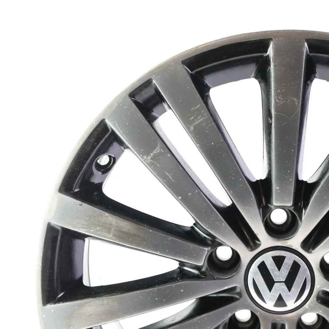 Volkswagen Passat B7 Alloy Wheel Black Gloss 17" 5x112 ET47 7.5J - SKU 3AA601025G-4 - Part number 3AA601025G