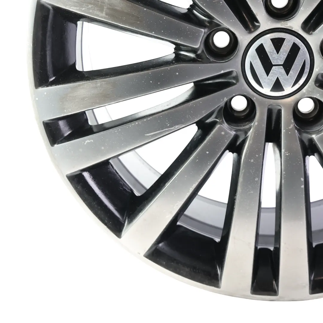 Volkswagen Passat B7 Alloy Wheel Black Gloss 17" 5x112 ET47 7.5J - SKU 3AA601025G-4 - Part number 3AA601025G