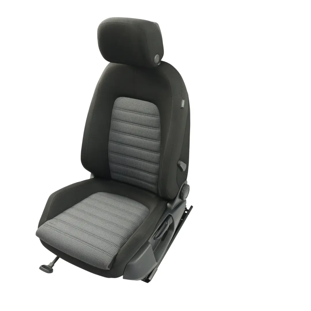Volkswagen Passat B7 Siège Avant Chauffant Intérieur En Tissu Noir Gauche - SKU 3AA881805ET-1 - Numéro de pièce 3AA881805ET