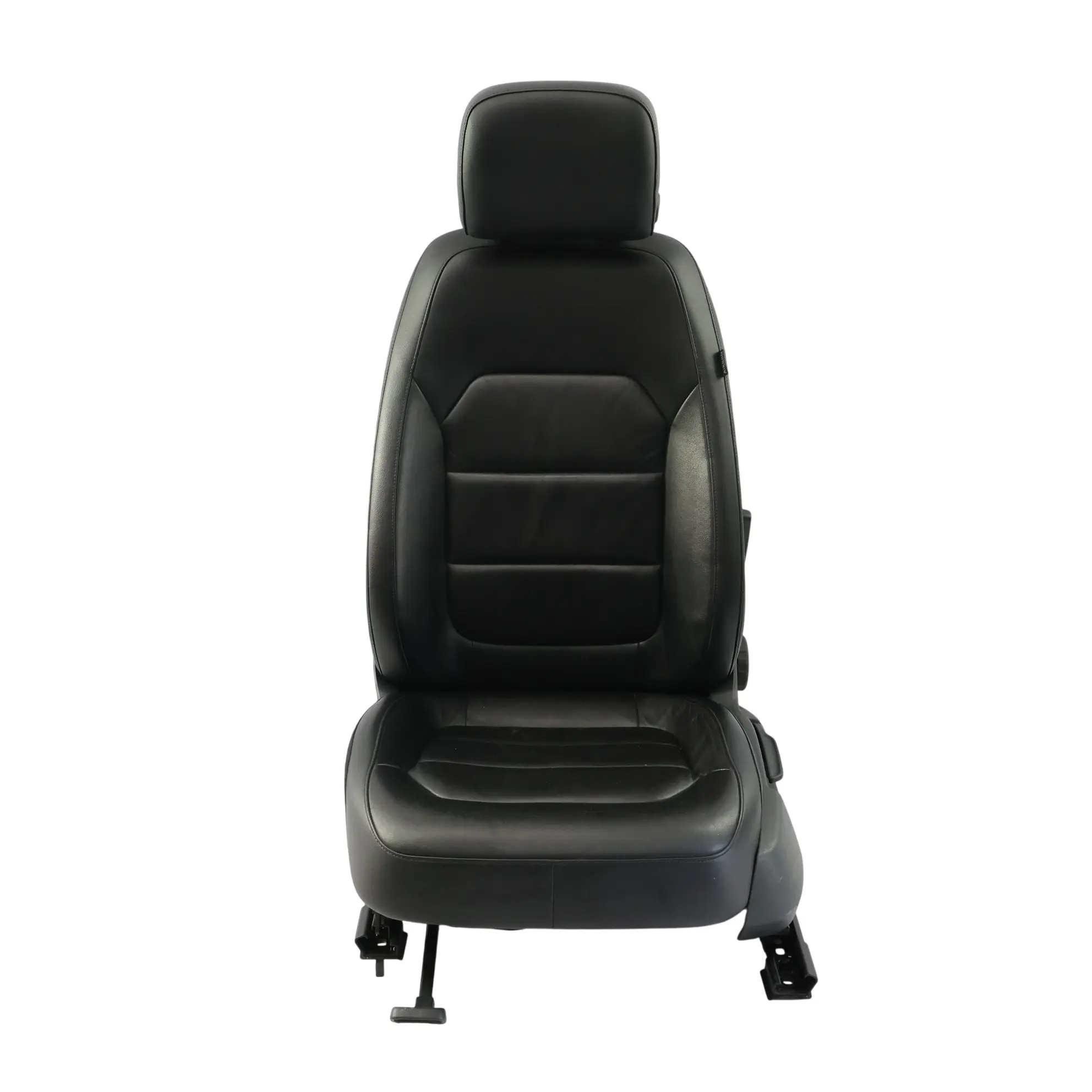 Volkswagen VW Passat B7 Front Seat Heated Left N/S Black Leather