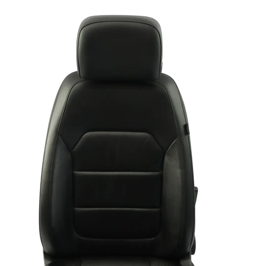Front Seat Heated Left N/S Black Leather to Volkswagen VW Passat B7 with Part number 3AA881805ET Volkswagen VW Passat B7 Front Seat Heated Left N/S Black Leather - SKU 3AA881805ET-2 - Part number 3AA881805ET