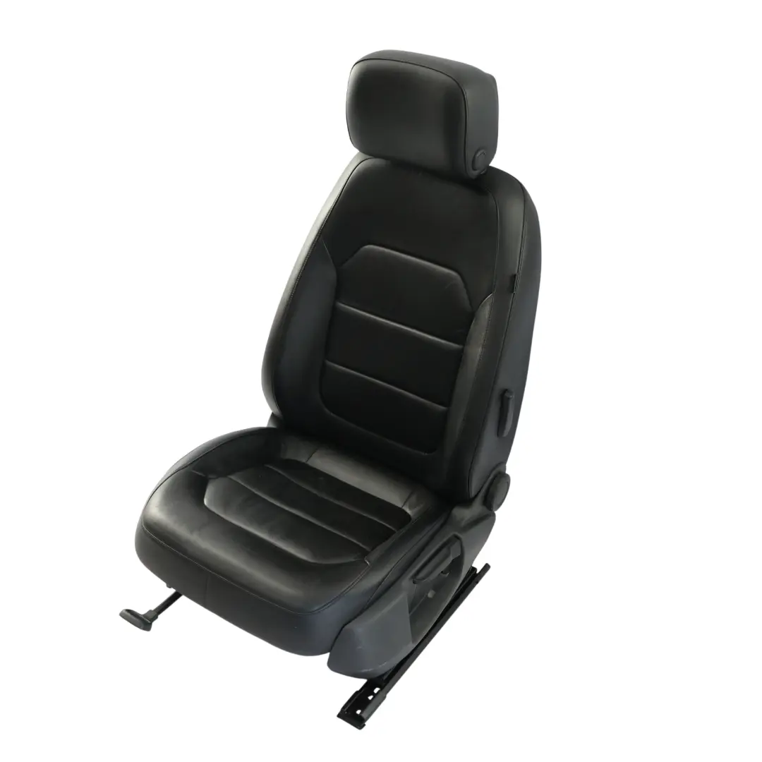 Volkswagen VW Passat B7 Front Seat Heated Left N/S Black Leather - SKU 3AA881805ET-2 - Part number 3AA881805ET