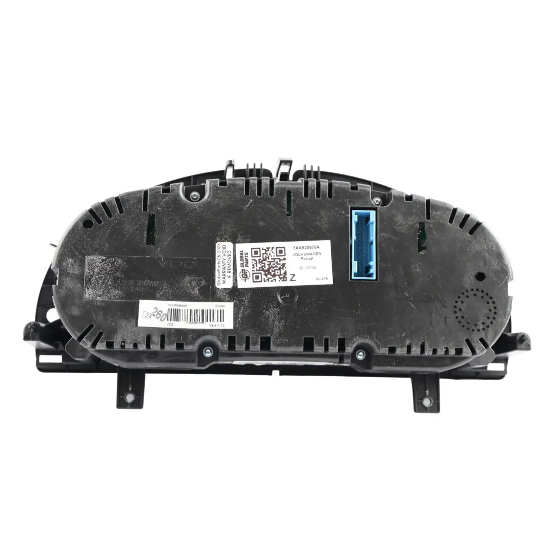 Instrument Cluster Speedo Clocks Diesel Manual to Volkswagen Passat B7 with Part number 3AA920970A Volkswagen Passat B7 Instrument Cluster Speedo Clocks Diesel Manual - SKU 3AA920970A - Part number 3AA920970A