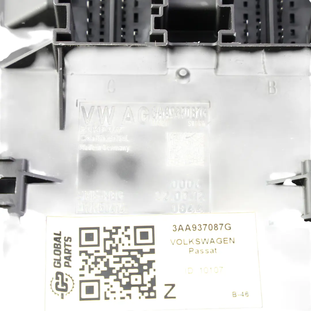 Volkswagen Passat B7 Body Control Module BCM Comfort Control - SKU 3AA937087G - Part number 3AA937087G