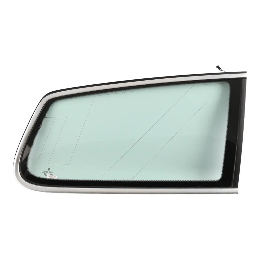 Volkswagen Passat Mk6 Rear Quarter Side Window Glass Right O/S AS2 - SKU 3AF845298BG - Part number 3AF845298BG