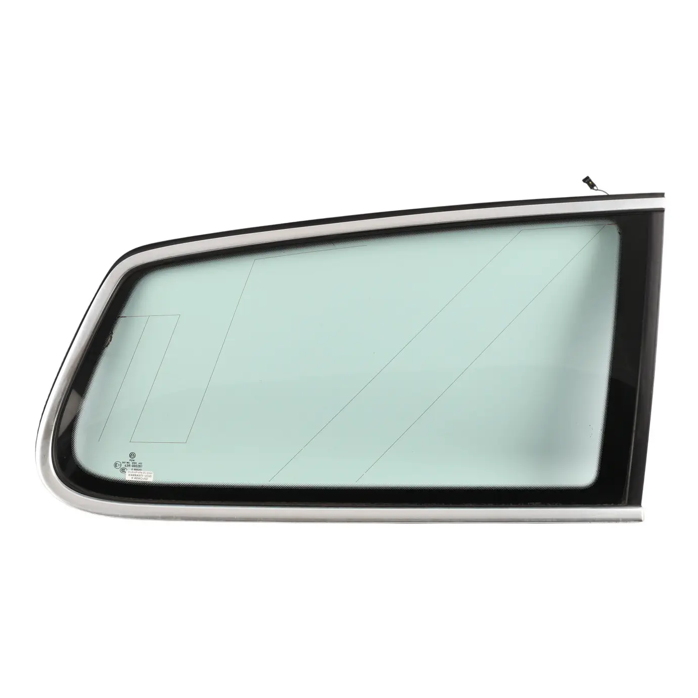 Volkswagen Passat Mk6 Rear Quarter Side Window Glass Right O/S AS2 3AF845298BG