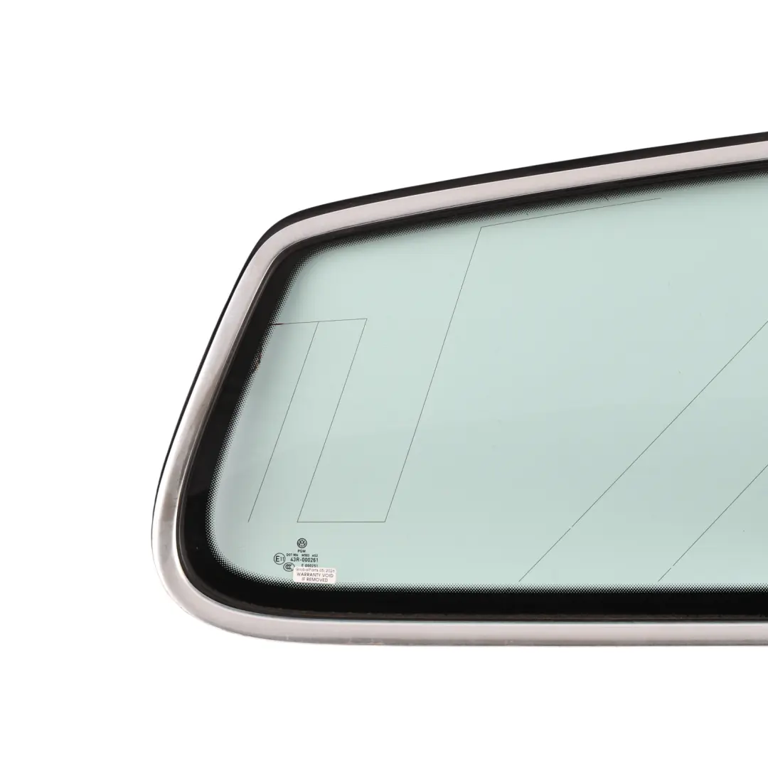 Mk6 Rear Quarter Side Window Glass Right O/S AS2 to Volkswagen Passat with Part number 3AF845298BG Volkswagen Passat Mk6 Rear Quarter Side Window Glass Right O/S AS2 - SKU 3AF845298BG - Part number 3AF845298BG
