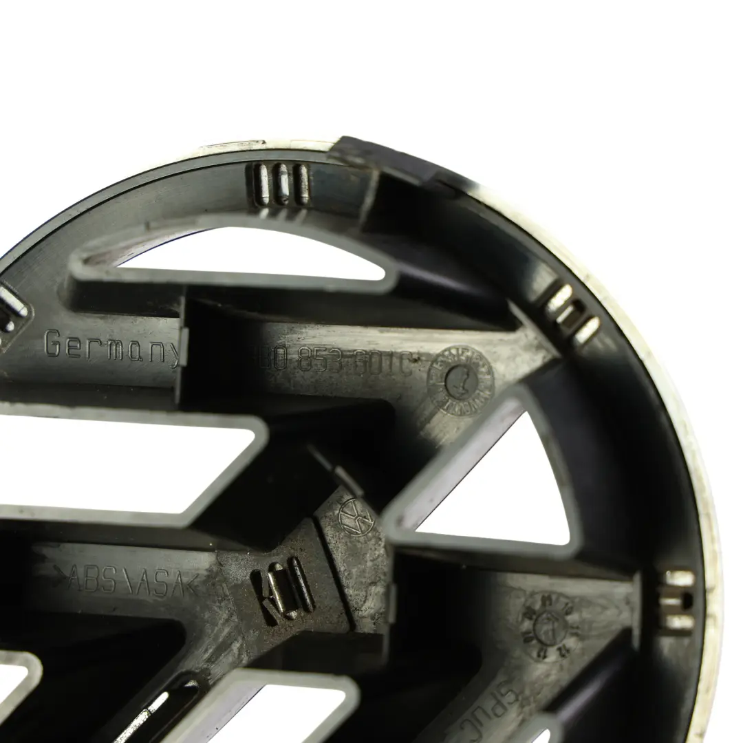 Volkswagen Caddy MK3 Passat B5 Emblema Griglia Anteriore Cromato - SKU 3B0853601C - Numero di parte 3B0853601C