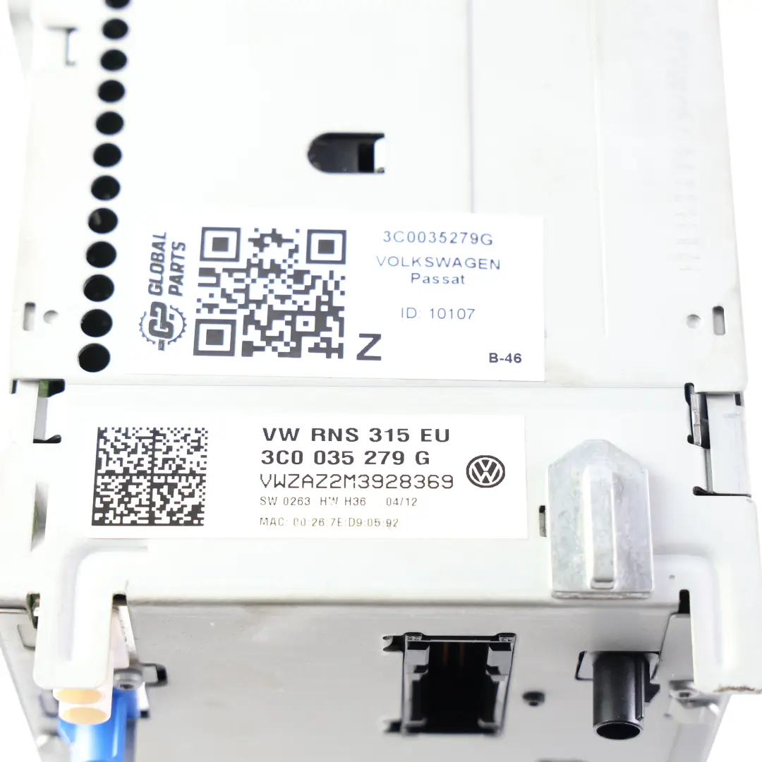Radio Navigatore Satellitare Unità per Volkswagen Passat B7 CC Beetle con numero di parte 3C0035279G Volkswagen Passat B7 CC Beetle Radio Navigatore Satellitare Unità - SKU 3C0035279G - Numero di parte 3C0035279G
