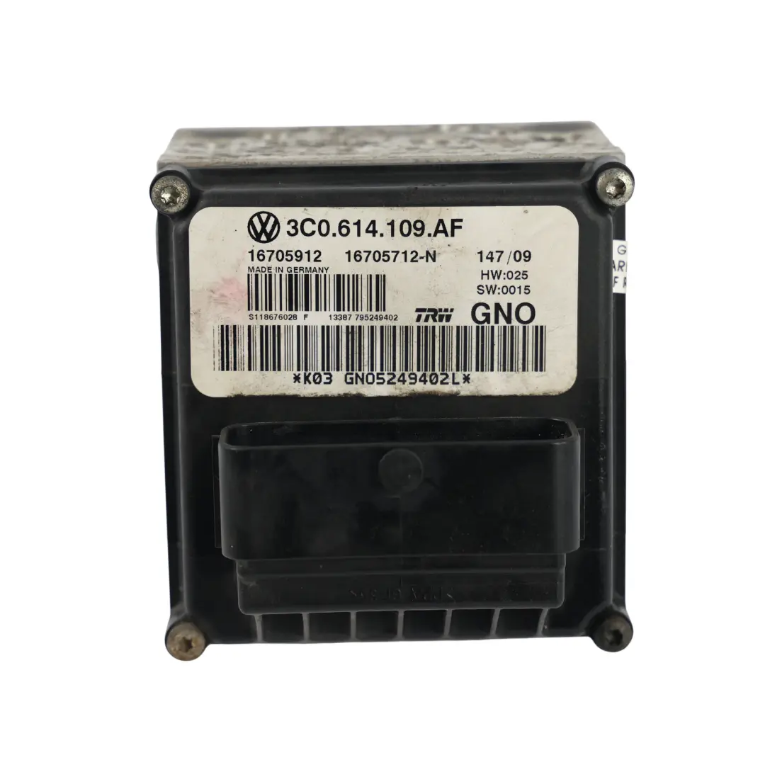 Pompe Hydraulique ABS Unité de Contrôle pour Volkswagen Passat B6 à propos du numéro de pièce 3C0614109AF Volkswagen Passat B6 Pompe Hydraulique ABS Unité de Contrôle - SKU 3C0614109AF - Numéro de pièce 3C0614109AF